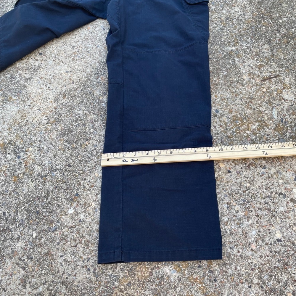 5.11 Tactical Stryke Cargo Pants Mens 36 Navy Blue Ripstop Double Knee - Picture 8 of 8